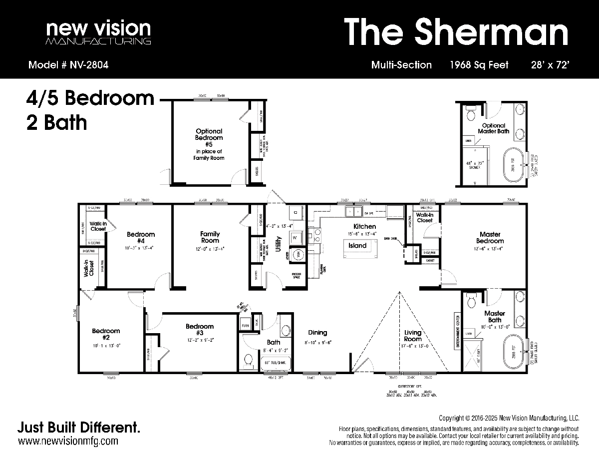 The Sherman Model floorplan - Available in Oklahoma City