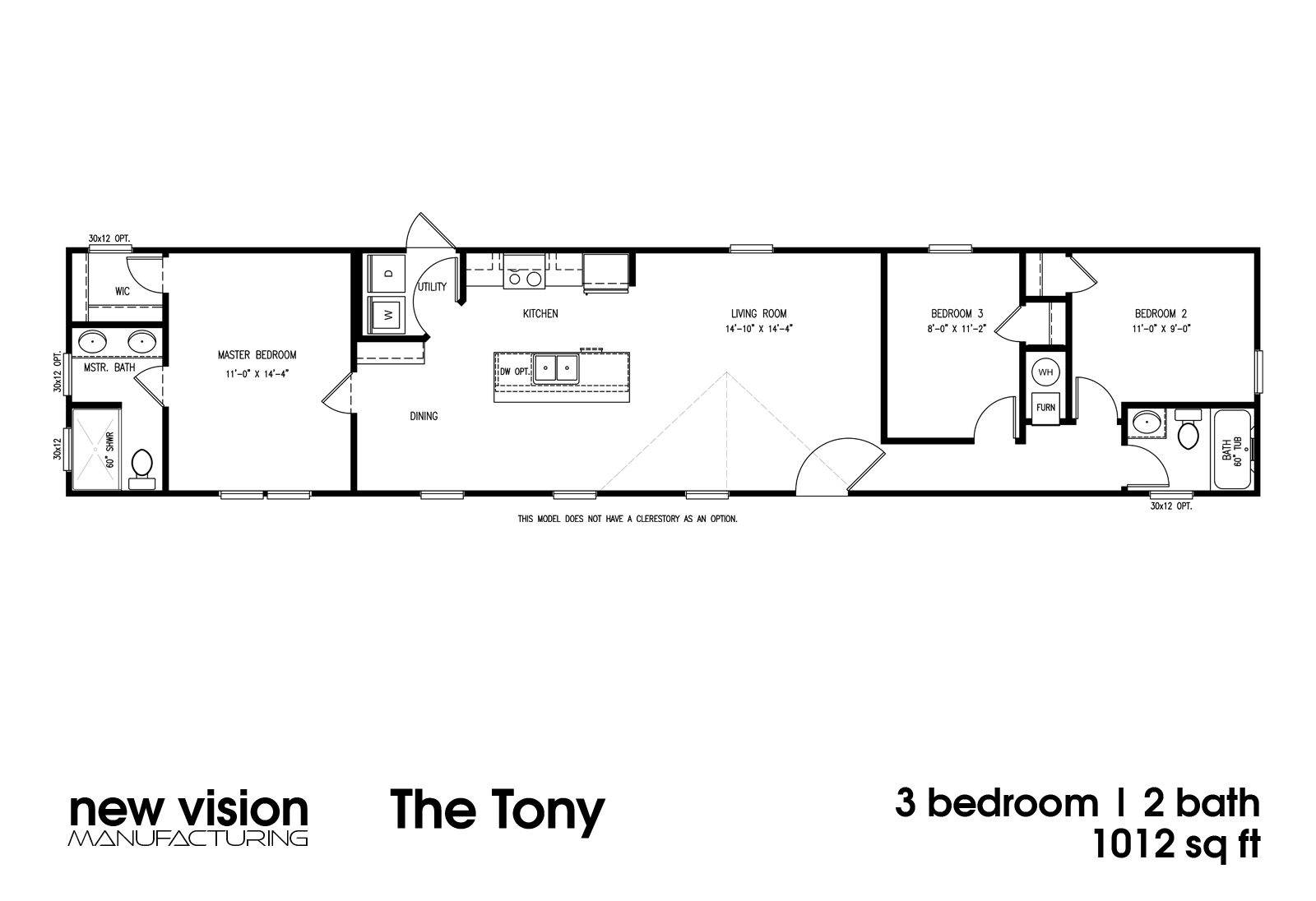 Tony home floorplan by New Vision