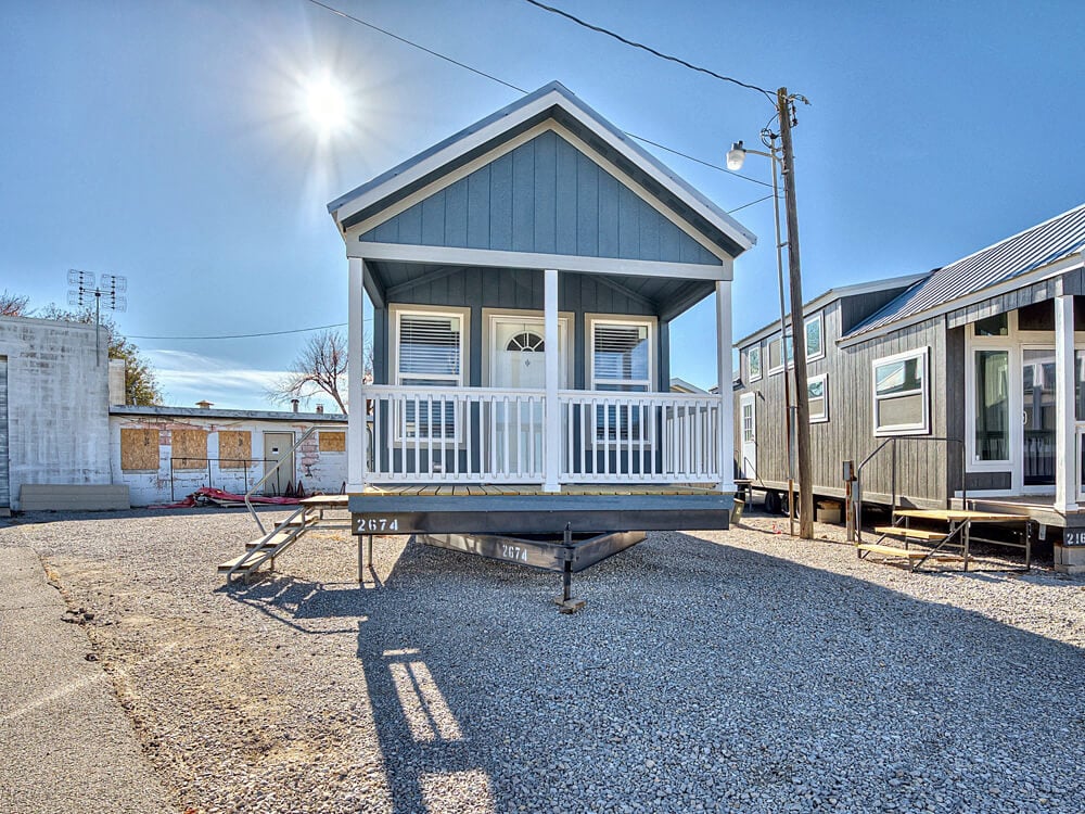 The Vail Floor Plan-4 Tiny House for Sale Choctaw Harrah OKC - Vail 1 Bedroom w/ Loft